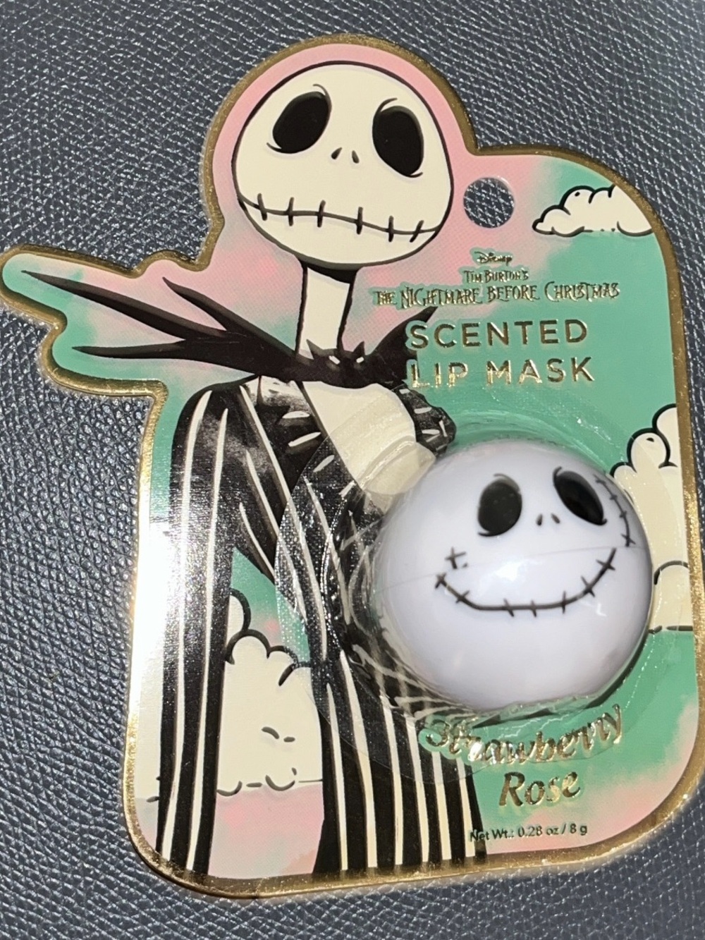 Nightmare Before Christmas scented lip mask- Lavender Vanilla & Strawberry Rose